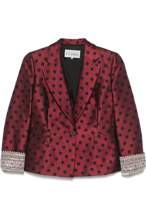 Gianfranco Ferré 1990s Blazer mit Polka Dots