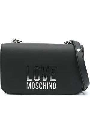 Moschino Umhängetasche mit Logo-Schild