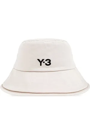 Y-3 Fischerhut mit Logo-Print