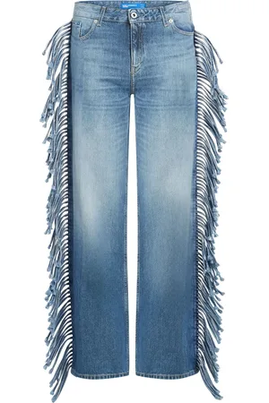 Karl Lagerfeld Jeans mit Fransen