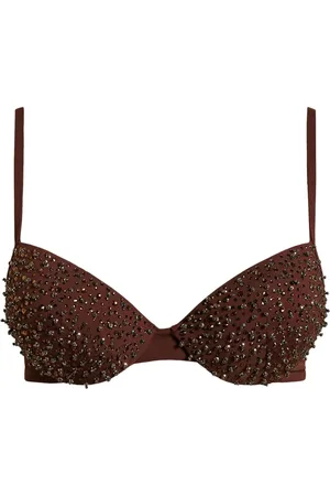 Twin-Set Besticktes Bikinioberteil