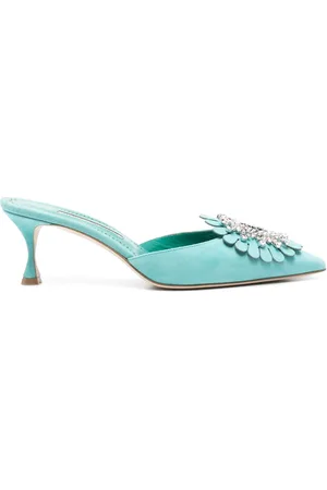Manolo Blahnik Shogmu Mules 50mm