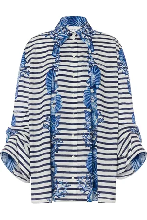 Alberta Ferretti Gestreiftes Hemd
