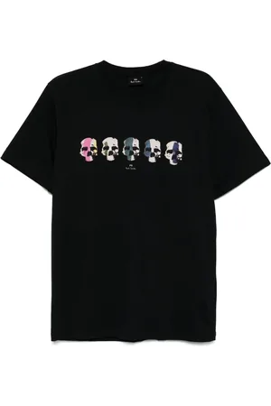 Paul Smith T-Shirt mit Totenkopf-Print