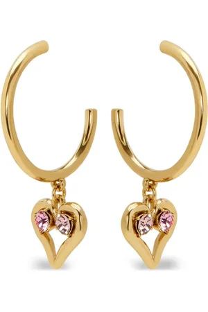 Oscar de la Renta Creolen mit Herzform
