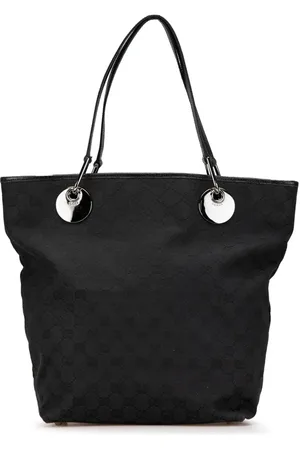 Gucci 2000-2015 GG Canvas Eclipse Shopper