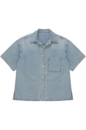 WOOYOUNGMI Klassisches Jeanshemd