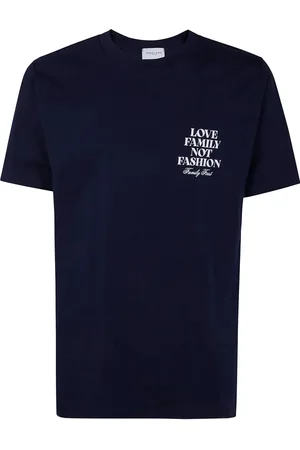 Family First T-Shirt mit Logo-Print