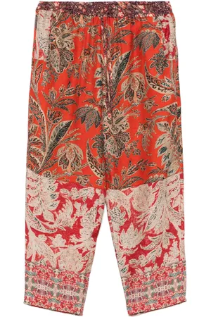 PIERRE-LOUIS MASCIA Aloe Cropped-Hose aus Seide