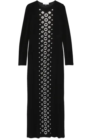 Paco rabanne Semi-transparentes Maxikleid