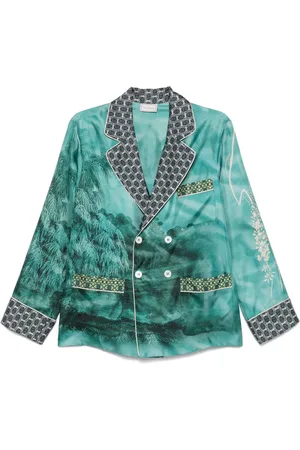 PIERRE-LOUIS MASCIA Aloe Blazer aus Seide