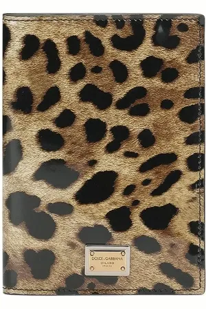 Dolce & Gabbana Pass-Etui mit Leopraden-Print