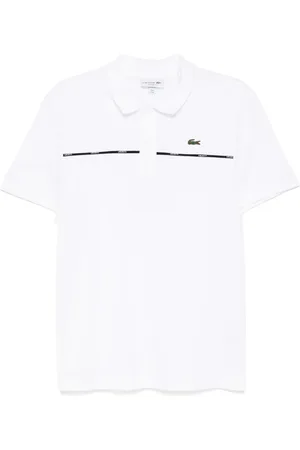 Lacoste Poloshirt mit Logo-Besatz