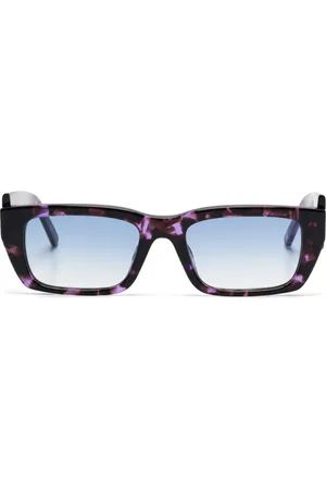Palm Angels Sonnenbrille mit eckigem Gestell