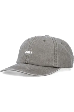 Obey Baseballkappe mit Logo-Stickerei