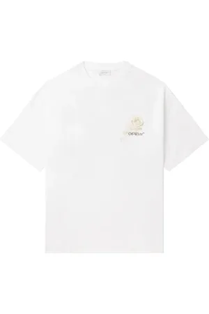 OFF-WHITE T-Shirt mit Roses Arrows-Print