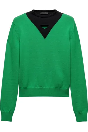 Prada Zweifarbiger Pullover