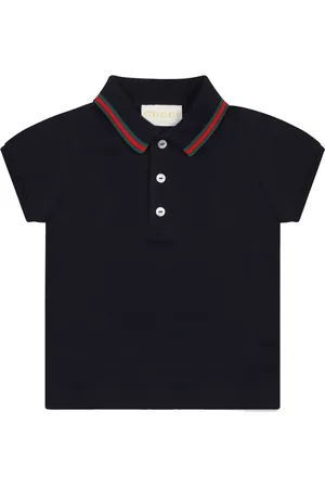 Gucci Poloshirt mit Web-Detail