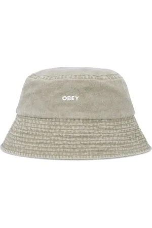 Obey Fischerhut mit Logo-Stickerei