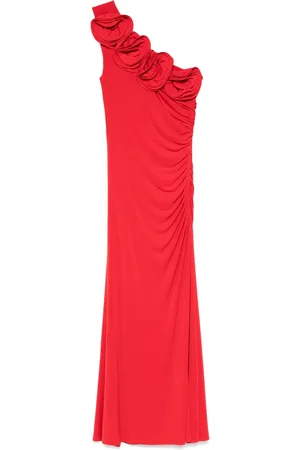 NISSA Maxikleid mit Blumenapplikation