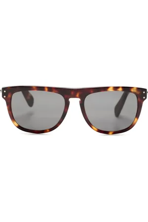 Salvatore Ferragamo Sonnenbrille mit eckigem Gestell