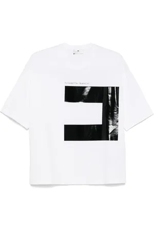Elisabetta Franchi T-Shirt mit Logo-Print