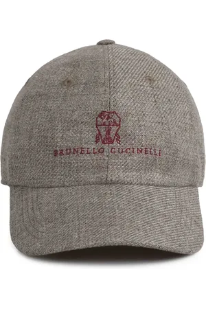 Brunello Cucinelli Baseballkappe mit Logo-Stickerei