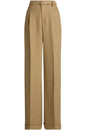 Ralph Lauren Hose mit Hahnentrittmuster