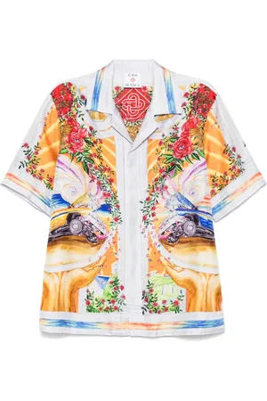 Casablanca Hemd mit grafischem Print