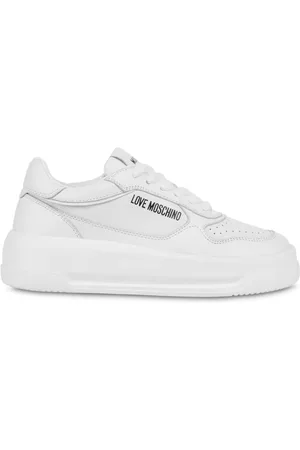 Moschino Sneakers mit Logo-Print
