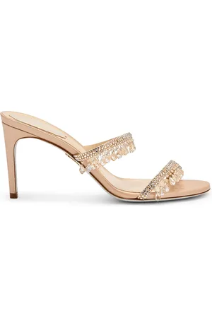 RENE CAOVILLA Chandelier Mules 80mm