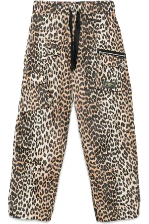 Ganni Cargohose mit Streifendetail
