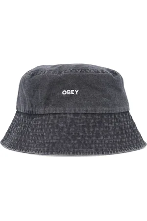 Obey Fischerhut mit Logo-Stickerei
