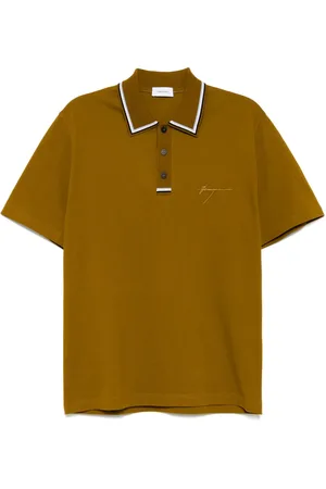 Salvatore Ferragamo Poloshirt mit Logo-Stickerei