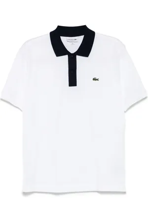 Lacoste Poloshirt mit Kontrastkragen