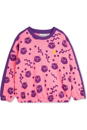 Mini Rodini Squiggly Cats Sweatshirt