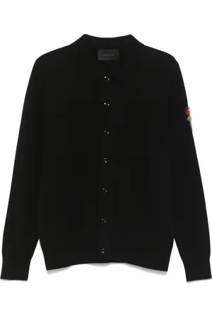 Simone Rocha Cardigan mit Kristallblume