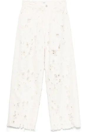 haikure Jeans mit weitem Bein