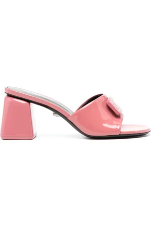 VERSACE Mules mit Applikation 70mm