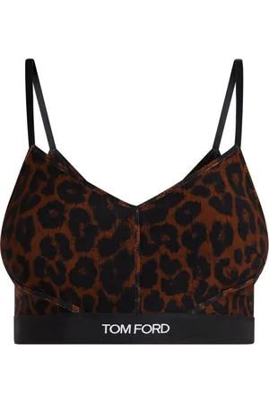 Tom Ford Oberteil mit Leoparden-Print