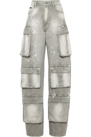 Philipp Plein Jeans mit Cargotaschen