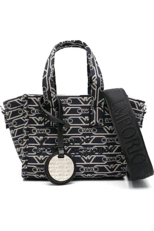 Emporio Armani Tote Bag mit Monogramm-Jacquard