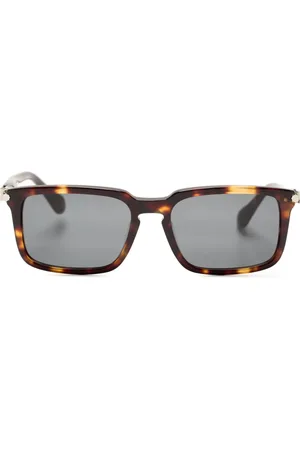 Salvatore Ferragamo Sonnenbrille mit eckigem Gestell