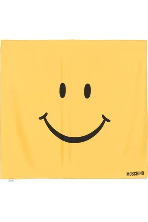 Moschino Schal mit Smiley