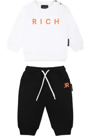 John Richmond Jogginganzug mit Logo-Print