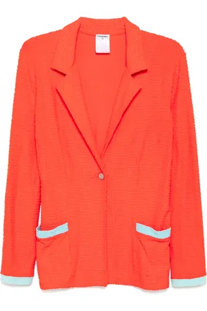 CHANEL 1990-2000s einreihige Jacke