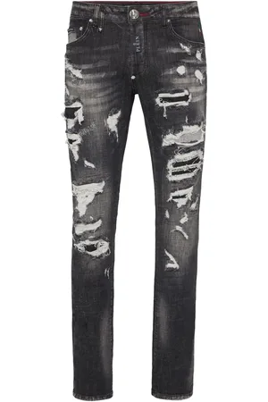 Philipp Plein Jeans im Distressed-Look