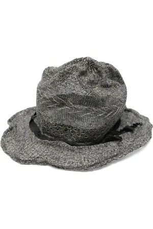 YOHJI YAMAMOTO Mütze in Knitteroptik