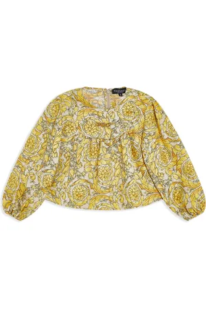 VERSACE Seidenhemd mit Barocco-Print