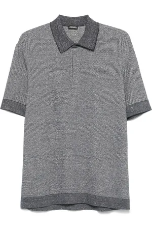 Ermenegildo Zegna Poloshirt mit Jacquardmuster